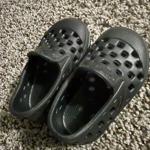 Vans Black Perforated Slip-On Shoes